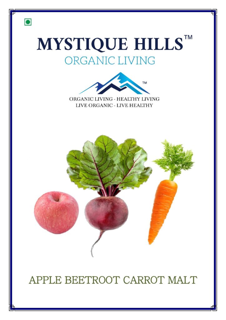 Mystique Apple Beetroot Carrot malt powder 200 g