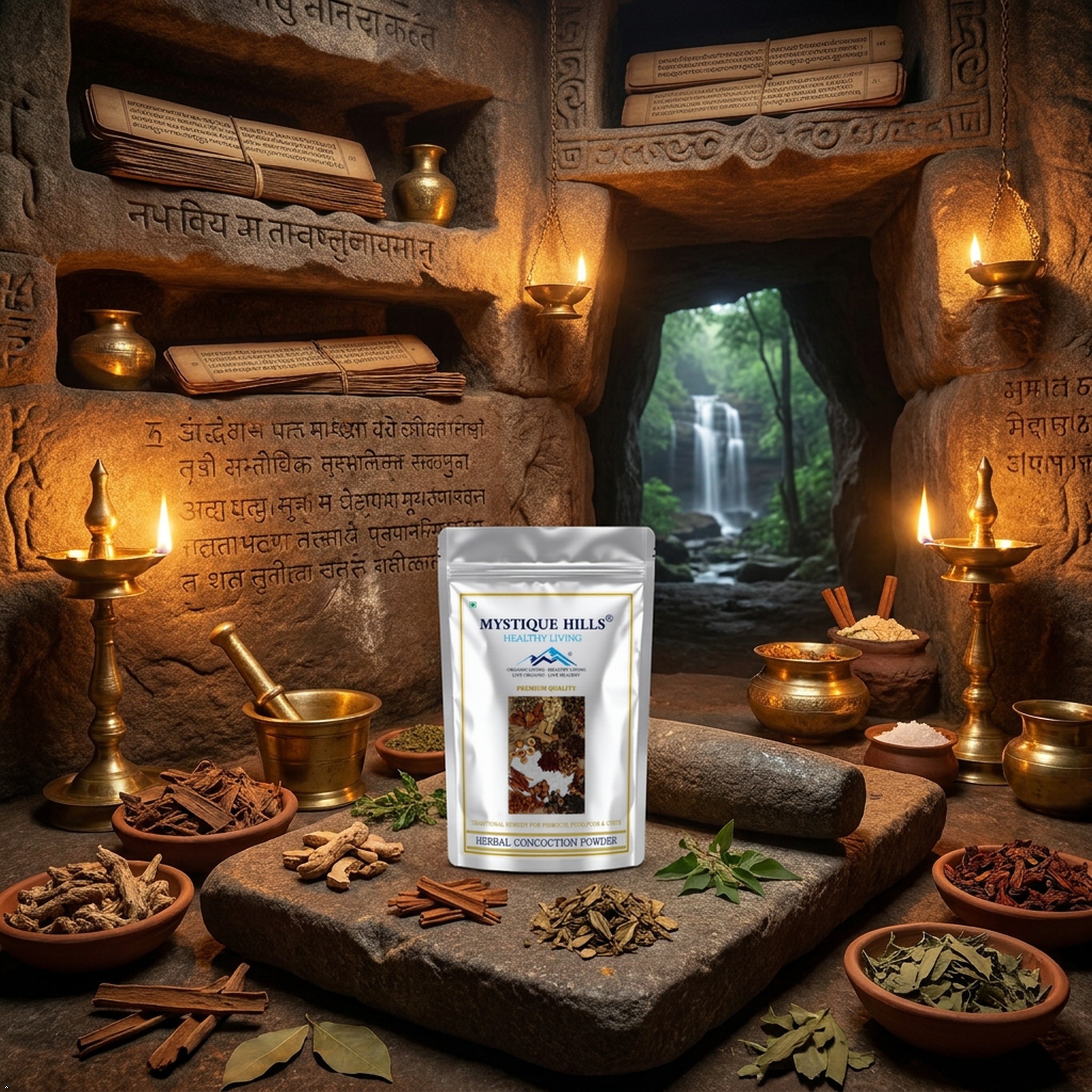 Mystique Herbal decoction powder for Pcod & Pcos 100 g - Image 21