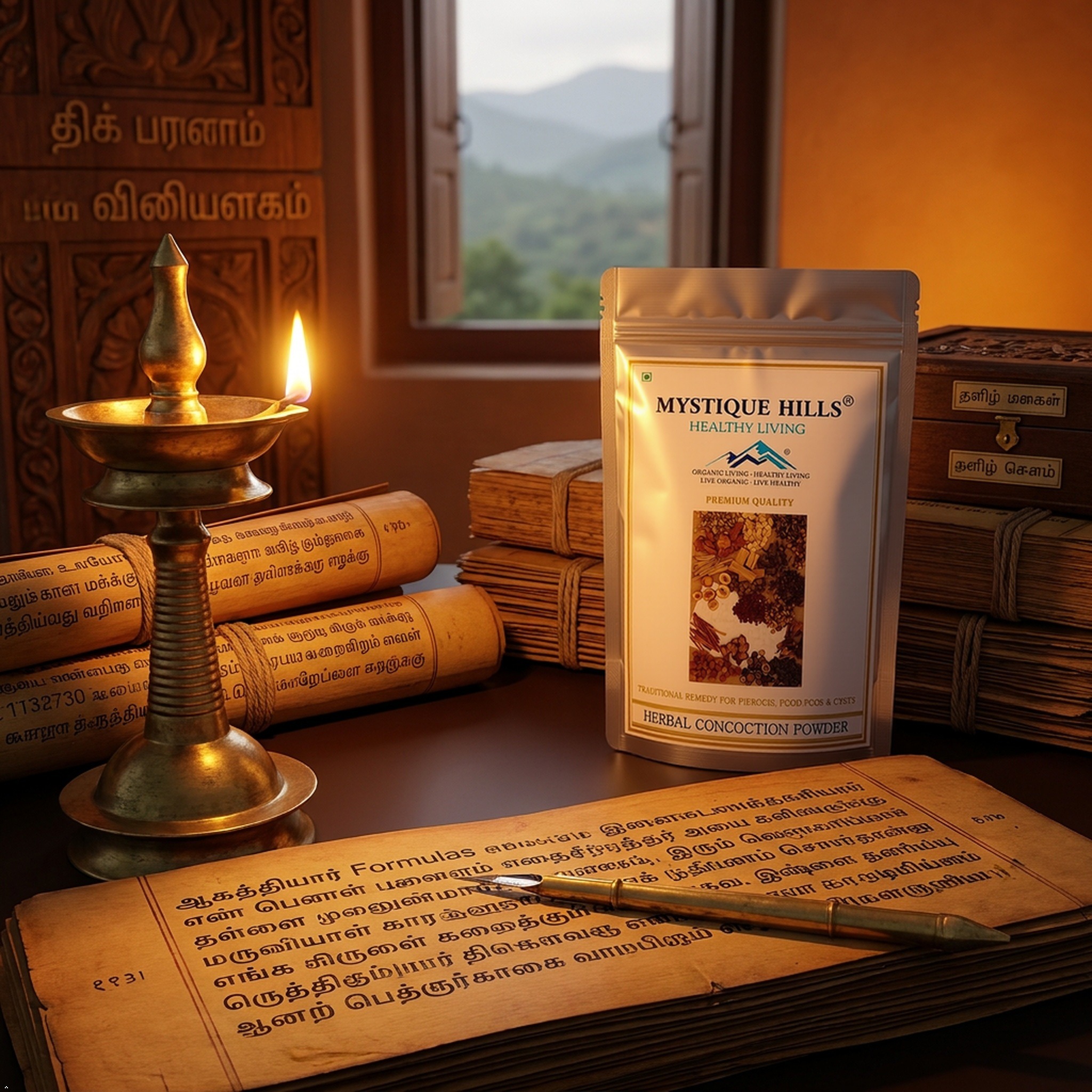 Mystique Herbal decoction powder for Pcod & Pcos 100 g - Image 20