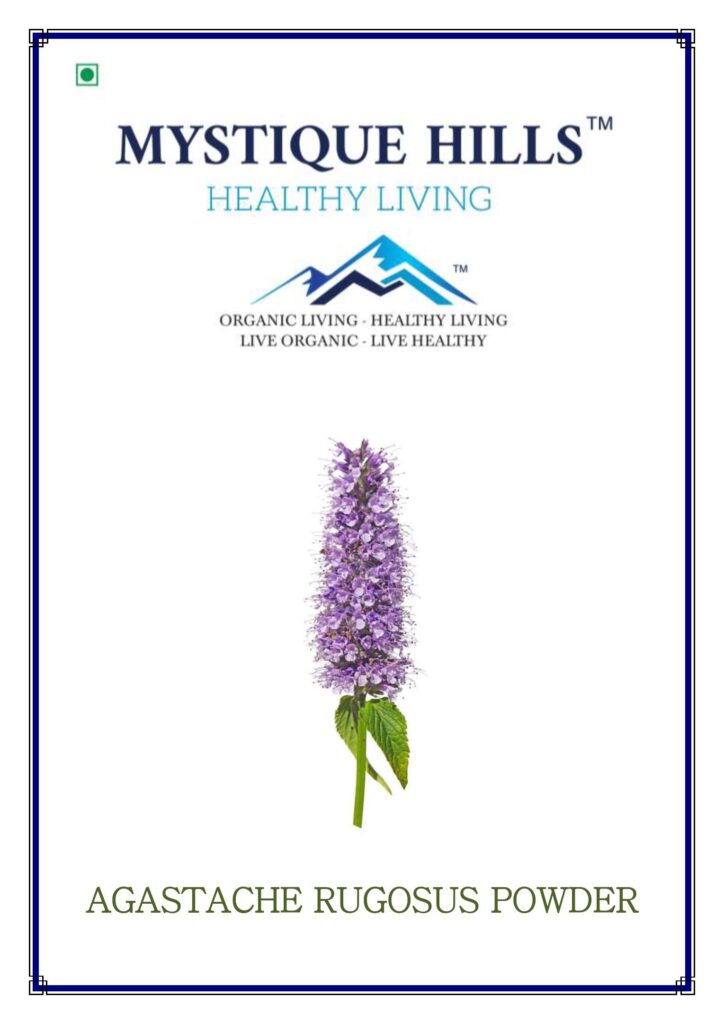 Mystique Agastache rugosus powder 50 g , Chinese patchouli