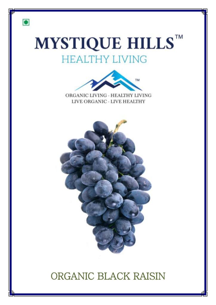 Mystique Country black raisin seeded 200 g