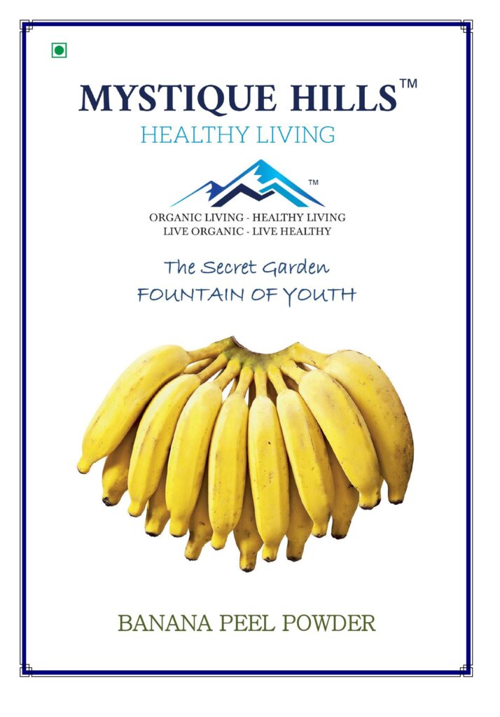 Mystique Banana Peel Face Mask Powder 100 g
