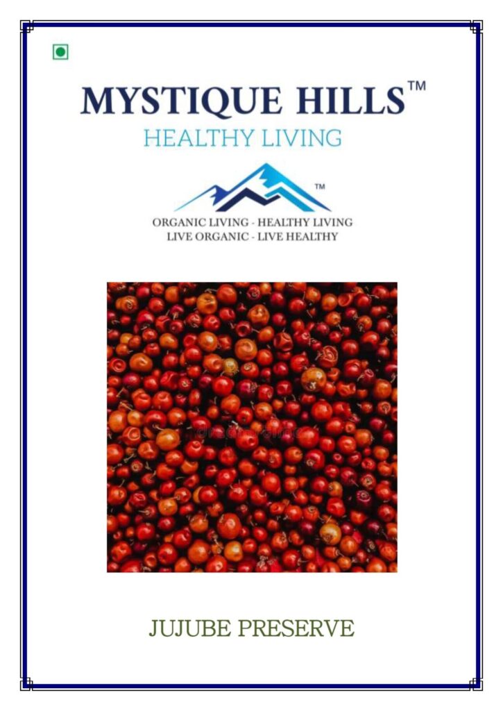 Mystique Indian ber fruit preserve (Jujube) 500 g