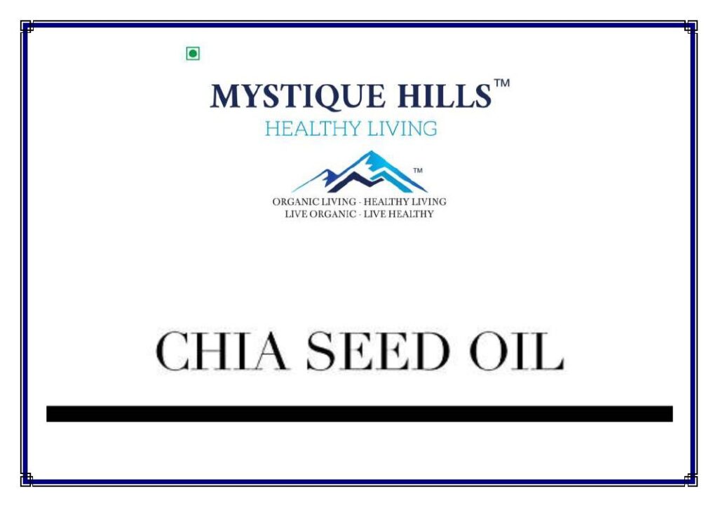 Mystique Chia Seed Oil 100 ml