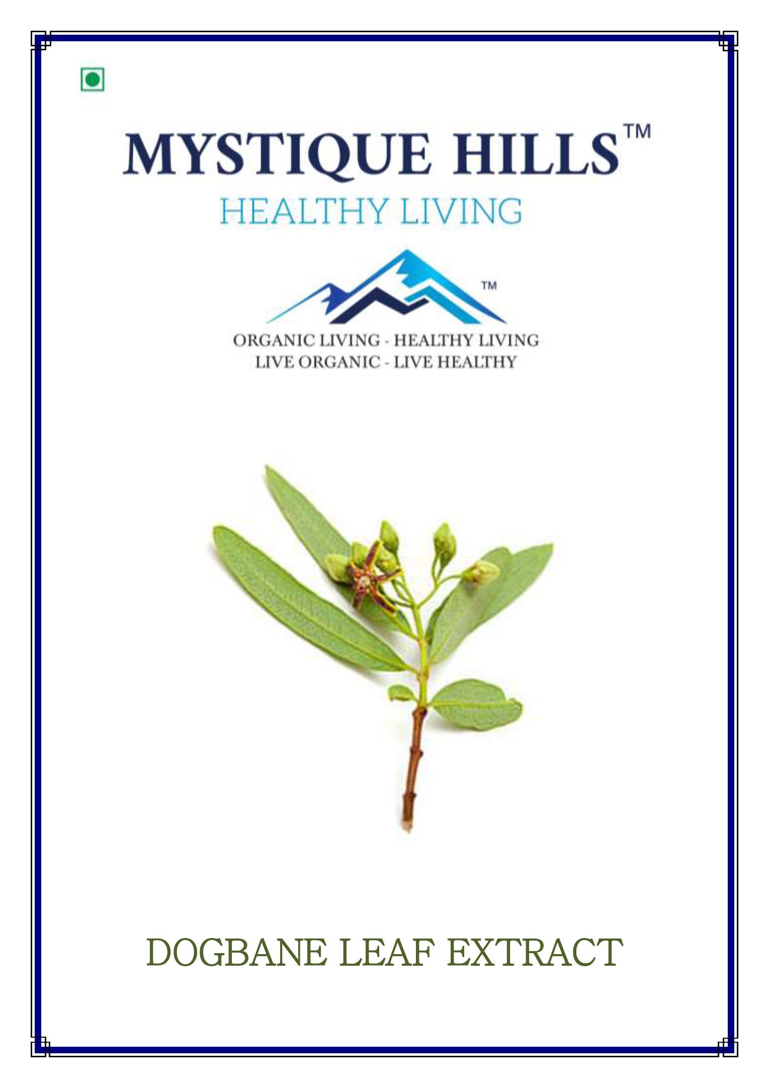 Mystique Dogbane leaf extract 50 g