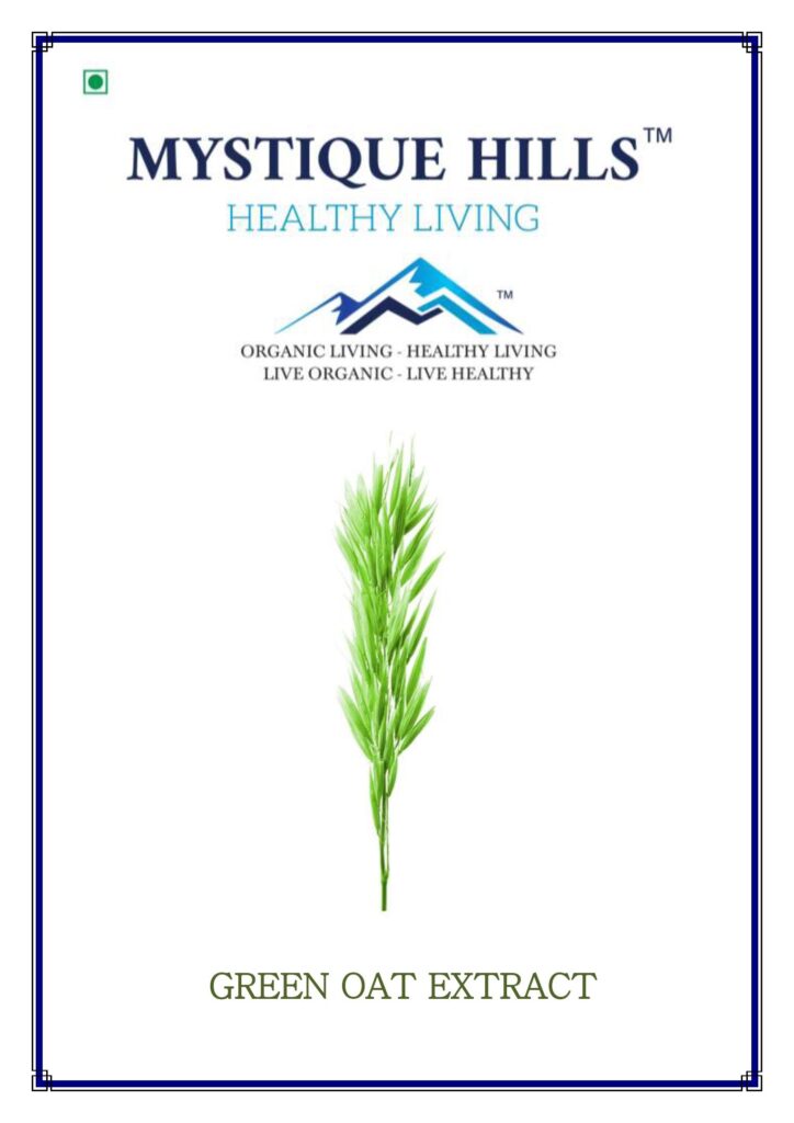 Mystique Oatstraw powder 50 g, Green Oat