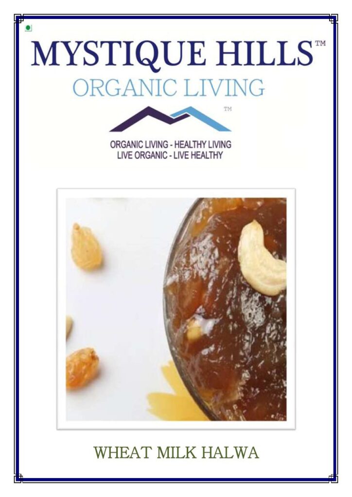 Wheat Milk Halwa