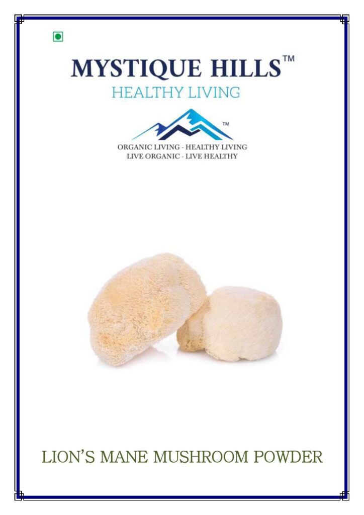 Mystique Lions mane mushroom powder 50 g