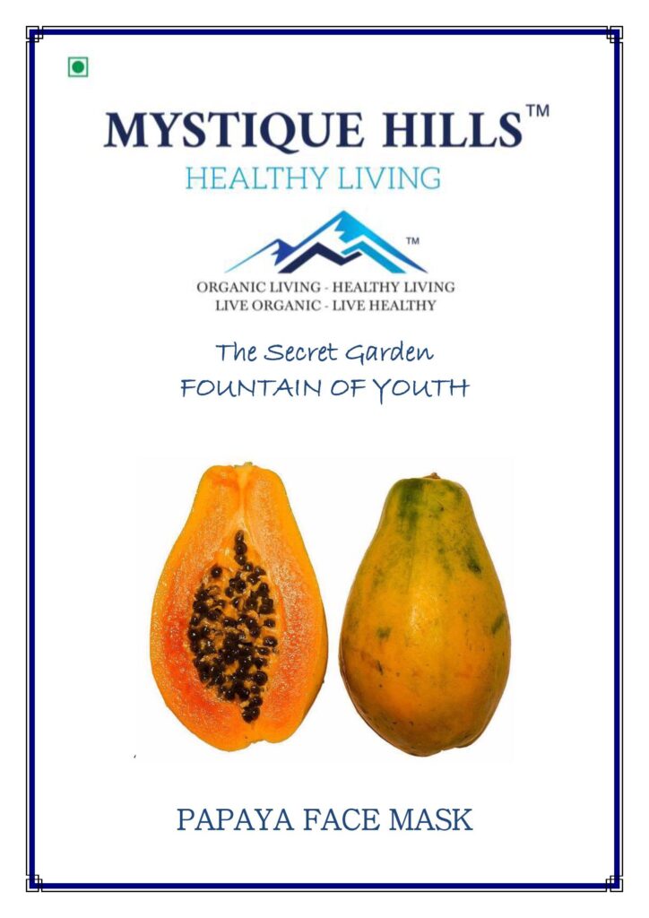Mystique Papaya face mask powder 100 g