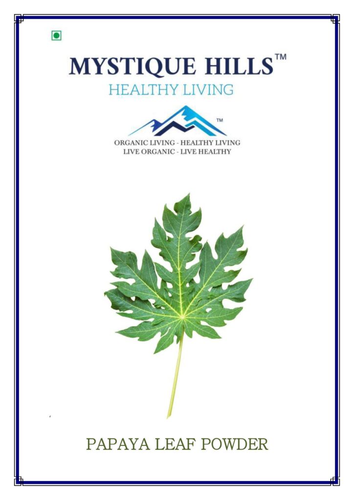Mystique Papaya leaf powder 50 g