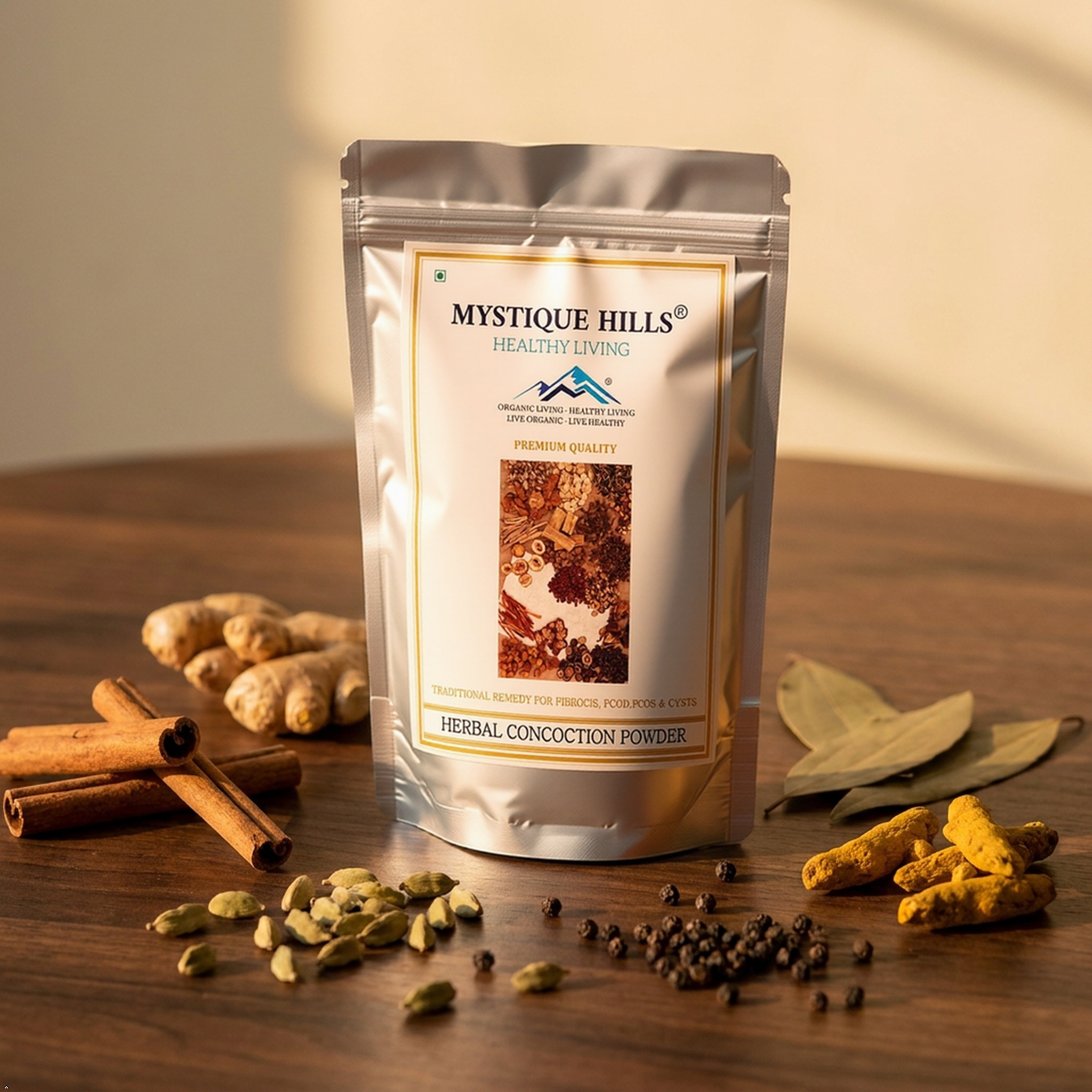 Mystique Herbal decoction powder for Pcod & Pcos 100 g - Image 17