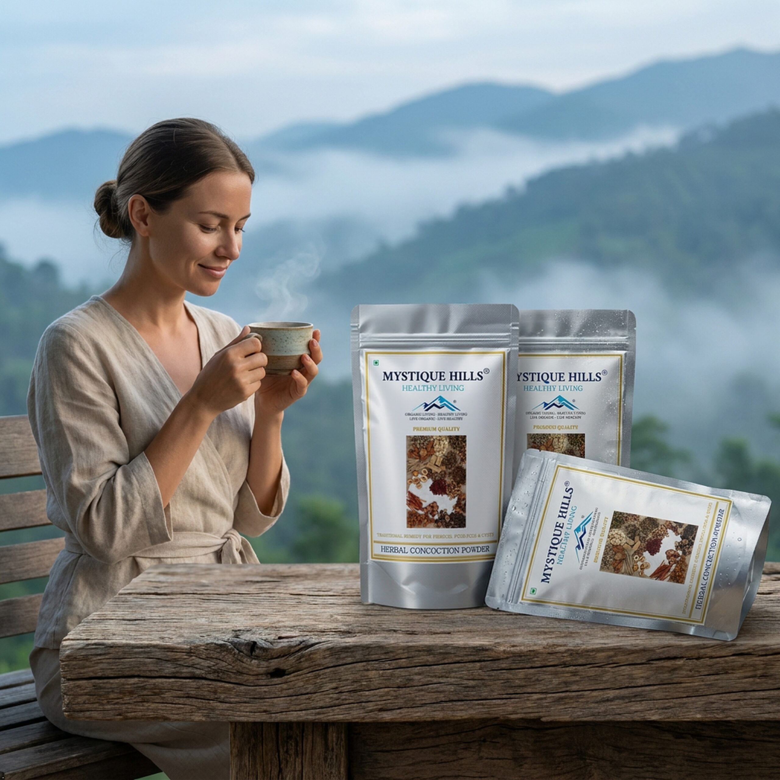 Mystique Herbal decoction powder for Pcod & Pcos 100 g - Image 7