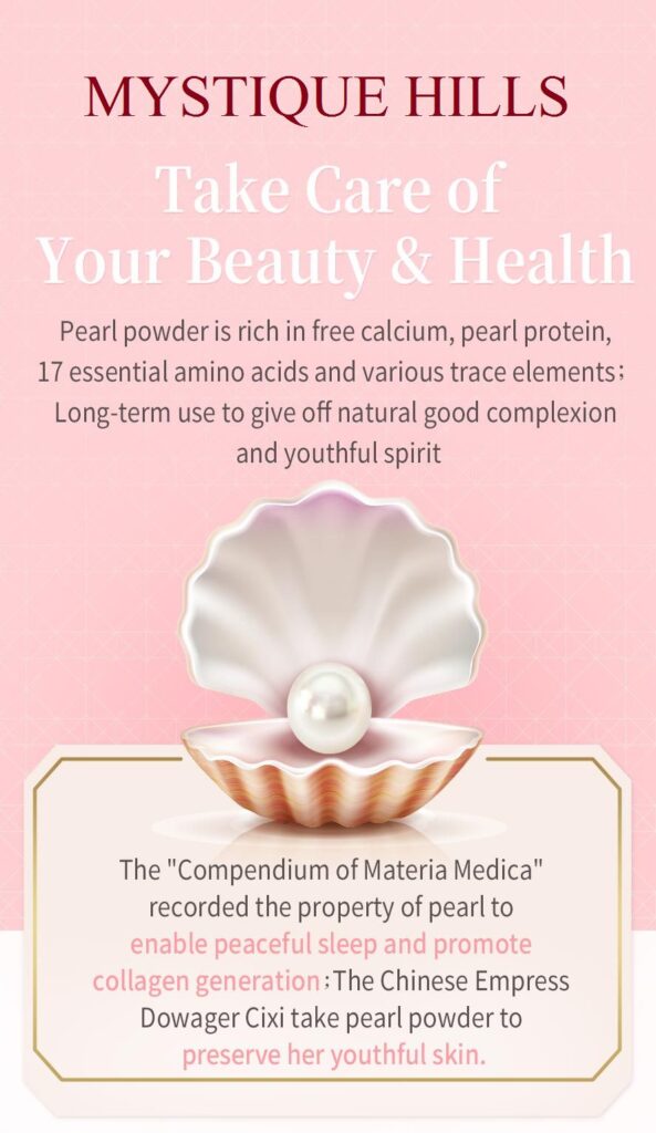 Pearl powder uses and benefits
