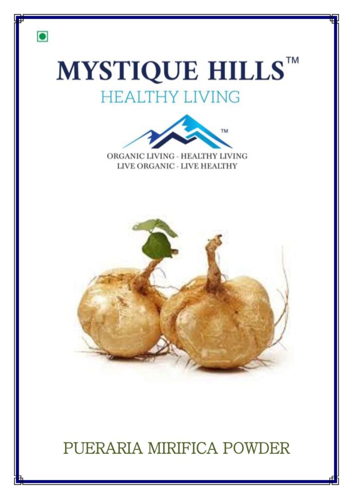 Mystique Pueraria mirifica root powder 50 g (tan brown)