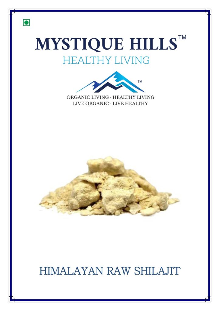 Mystique Hills Raw shilajit white 50 g