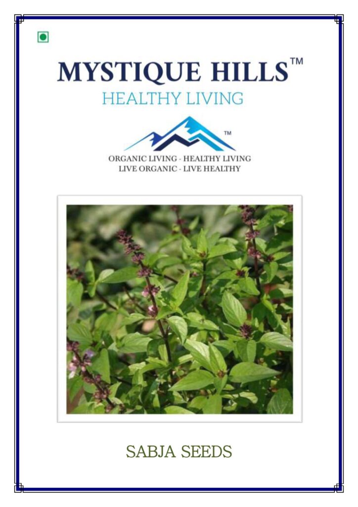 Mystique Sabja seeds (Basil seeds) 1 kg